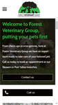 Mobile Screenshot of forestveterinarygroup.co.uk